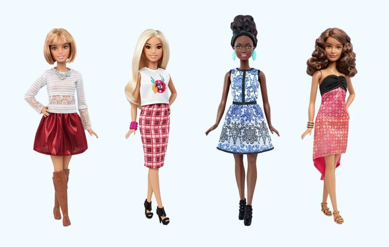 Новые куклы Барби, похожие на обычных женщин, покорили мир