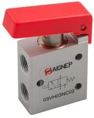 Инновационные пневмораспределители: Механическое управление от Sprenergo 1