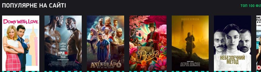 Популярні фільми: де їх знайти та що подивитися онлайн