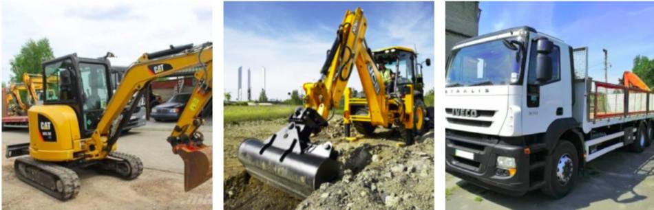 Оренда екскаватора та маніпулятора